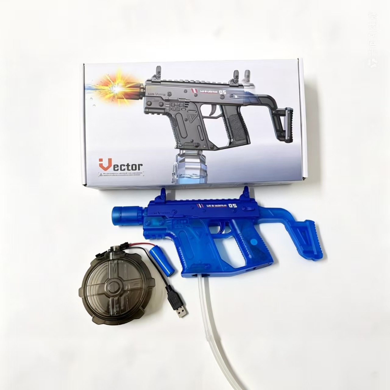 Pistola de agua eléctrica de descarga continua de Victor con mano de absorción automática de agua de pulso de alta capacidad