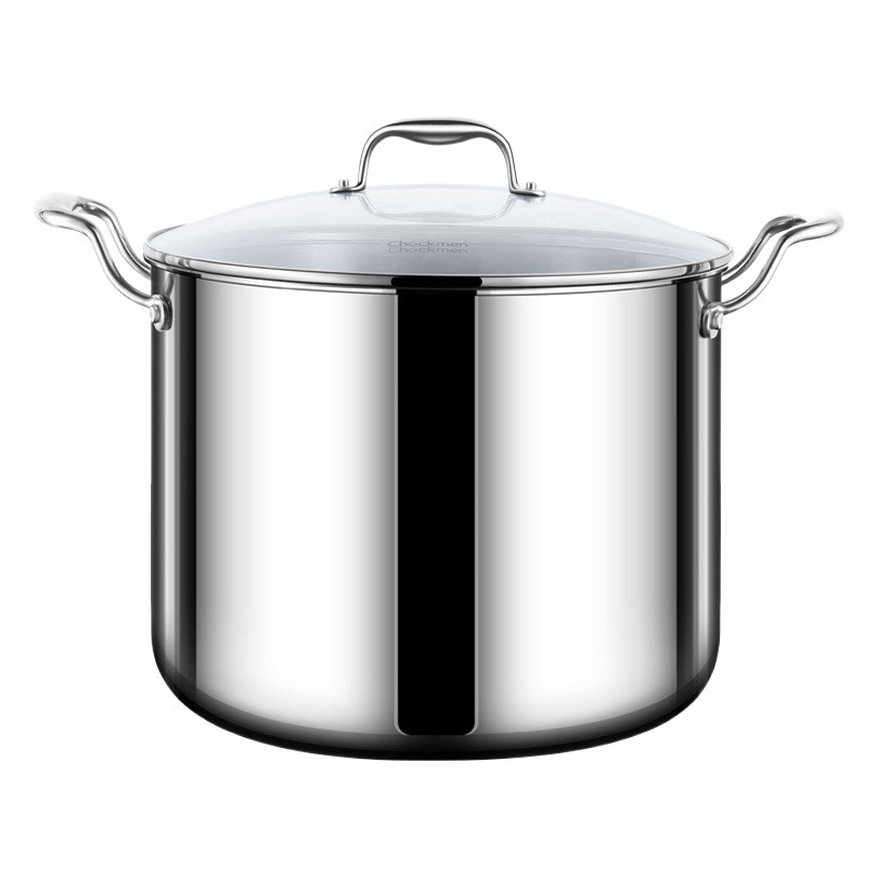 Alemán extra gruesa 316 olla de sopa de acero inoxidable hogar estofado olla de carne olla de cocina estufa de gas Cocina de Inducción especial de alta olla de sopa