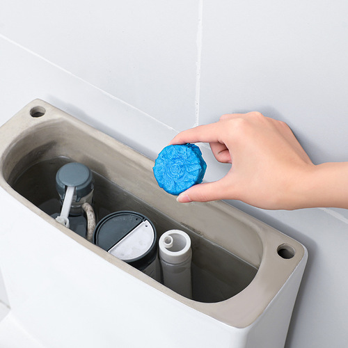 10 pieces of Blue Bubble Toilet Cleaning Spirit Deodorizing Cleaning Block Toilet Automatic Cleaner Fragrance Toilet Cleaning Treasure Wholesale