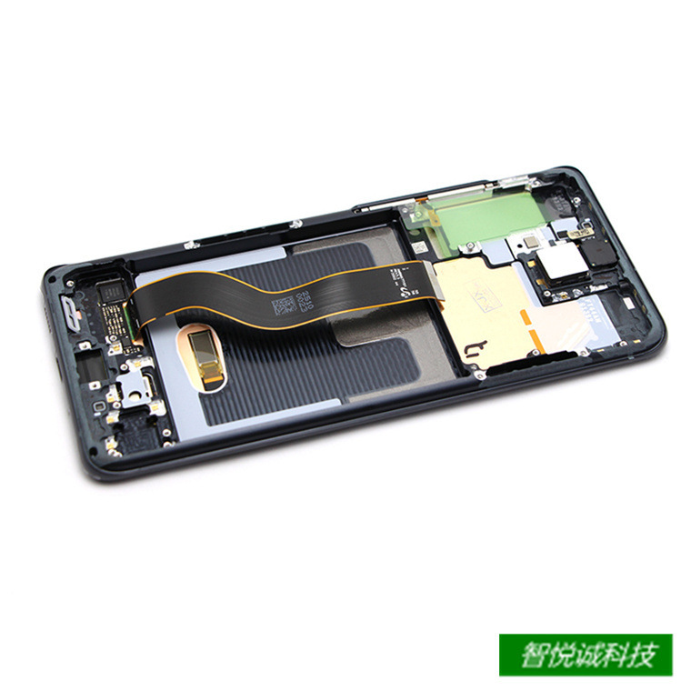Applicable to Samsung S20Plus screen assembly with frame S20 + curved surface 5G LCD G985 AMOLED original display screen Applicable to Samsung S20Plus screen assembly with frame S20 + curved surface 5G LCD G985 AMOLED original display screen