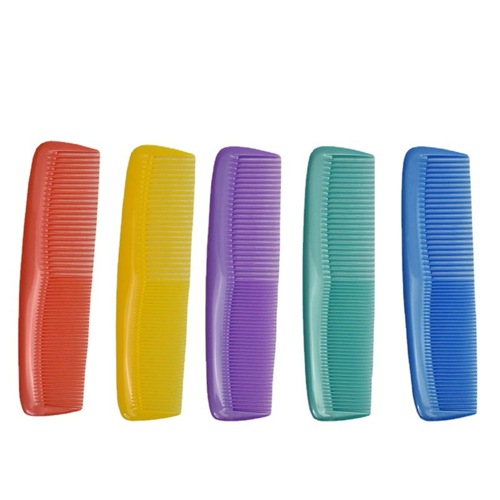 Portable Mini Colorful Plastic Comb, Cute Travel Hair Comb, Pocket Comb, Beauty Make-up Hair Tool
