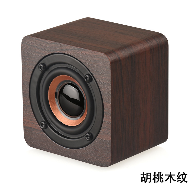 Q1木製ミニ無線bluetoothスピーカー携帯電話プレゼントクリエイティブ小音響メーカー卸売り|undefined
