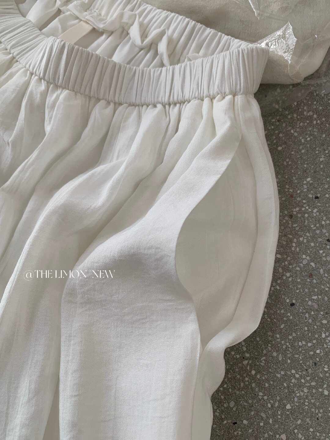 Quần culottes nữ ống rộng cạp cao dáng lười mùa hè 2026 — Thẻ nông, màu đen, màu hồng, màu cam chi tiết 11