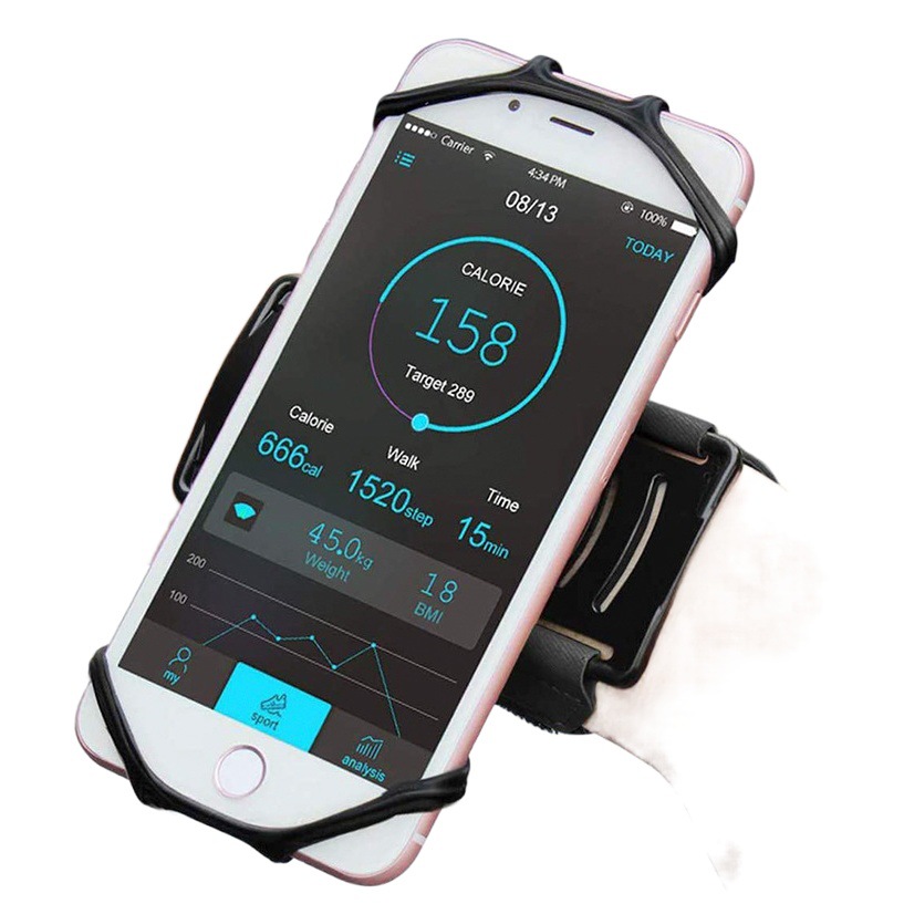 Rotating Running Phone Arm Bag, Detachable 360-Degree Rotating Arm Strap, Outdoor Sports Cycling Wrist Bag Arm Strap