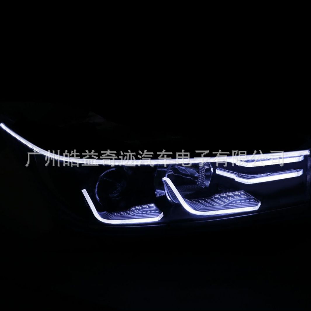 Nueva lámpara de esquina de diamante 5D PMMA guía de luz simple luz de dirección blanca Nueva lámpara de esquina de diamante 5D