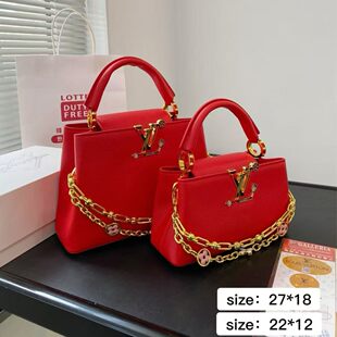 (Cross-border trading), fashionable shoulder bag, universal bucket, genuine leather, high-quality style