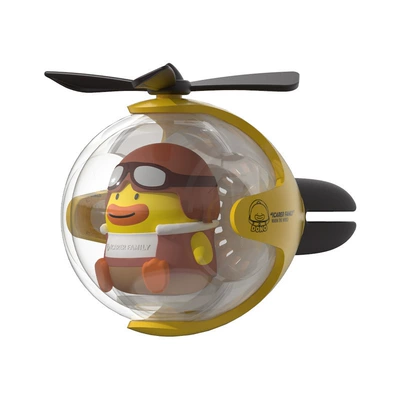 Car Perfume Aromatherapy – Flying Ball Car Air Freshener - aik-familyyellow-duck-comes-with-2-complimentary-aromatherapy-tablets-flying-ball-car-air-freshenerofficially-licensed-odor-eliminator-fragrance-enhancer