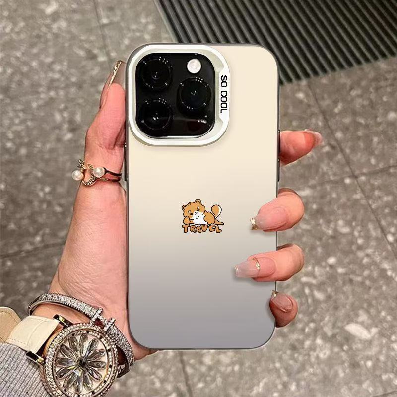 Color plateado concha-blanco-gato patrón SER234