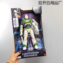 巴斯光年玩具总动员发声弹翅膀人偶手办电动走路胡迪翠丝玩偶说话