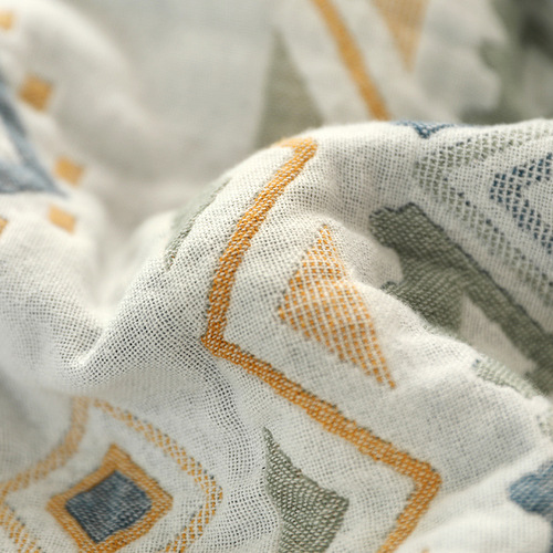 Thickened cotton gauze quilt, cotton single and double towel quilt, air-conditioned blanket, nap blanket, lunch break