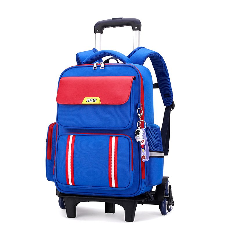 Mochila escolar de tirón de pescado natural para estudiantes de primaria de 1 a 5 años, niños y niñas, explosiones transfronterizas ligeras a prueba de salpicaduras