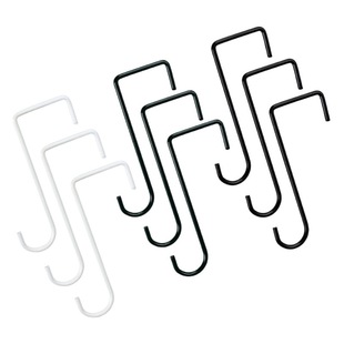Multi-functional fence hook punch-free flower basket slot gardening S hook stainless steel basket hook