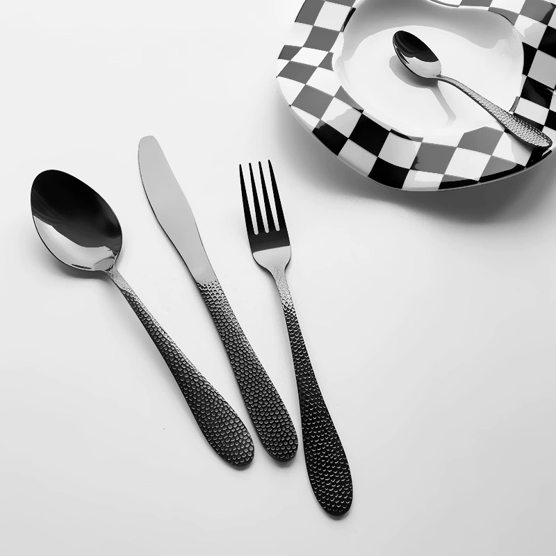 Retro tableware, spoon stainless steel, Amazon, increased thickness