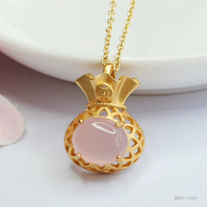 眷钰 Agate pendant, ethnic necklace, ethnic style, wholesale