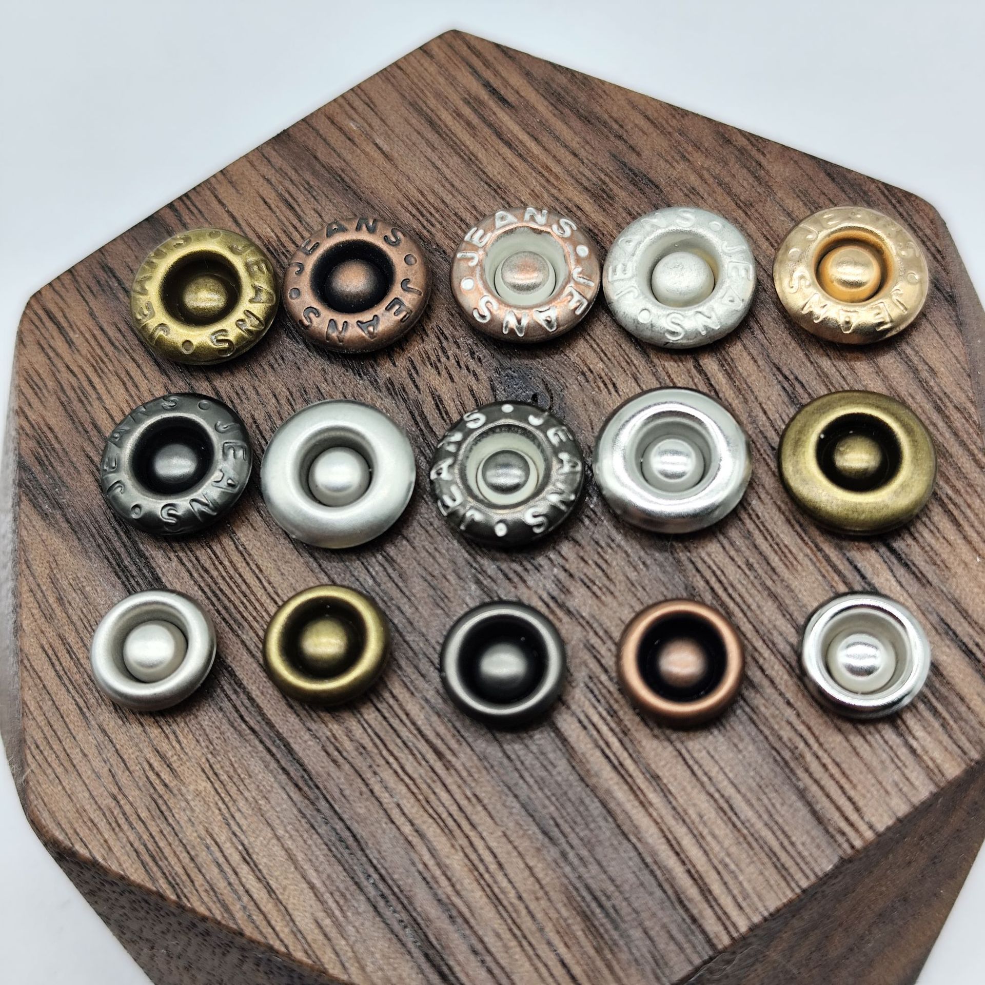 不锈钢反帽牛仔裤装饰外套铆钉金属装饰扣钉脚凸珠现货批发