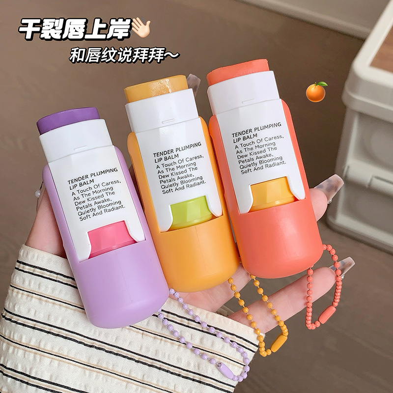 Gegebear delicado y limpio, protector de labios, hidratante incolor, cuidados de labios, lápiz labial, base de lápiz labial