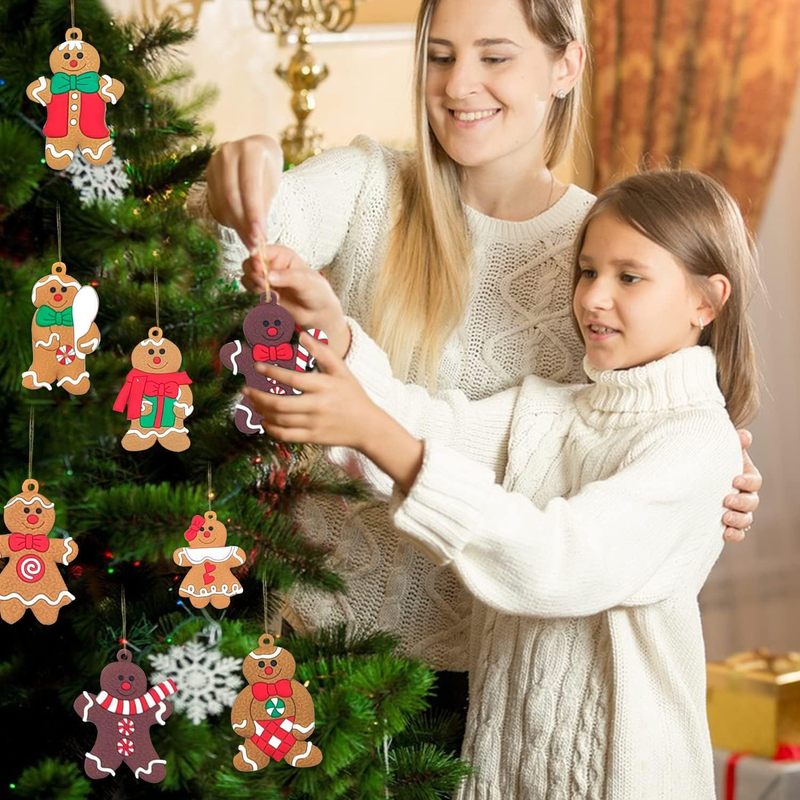 在庫ありクリスマスジンジャーブレッドモンスターペンダントクリスマスツリーデコレーションビスケットマンペンダントクリスマスツリーペンダントアレンジメント卸売|undefined