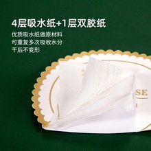 ?一次性吸水杯墊酒店賓館民宿紙質會議茶杯墊子煙灰缸墊紙定 制