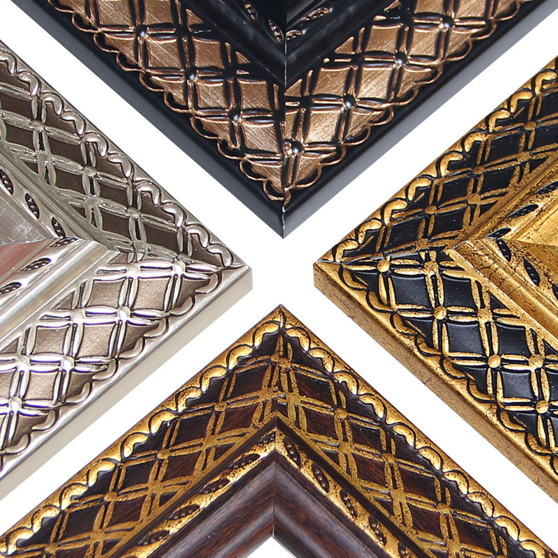 盈浩高分子ps发泡框条国画油画欧式风格外框装饰画镜面框相框线条|ms