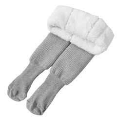 襠加厚女女童雙針打童襪秋冬底褲加絨連褲襪襪子PP兒童豎條大寶寶