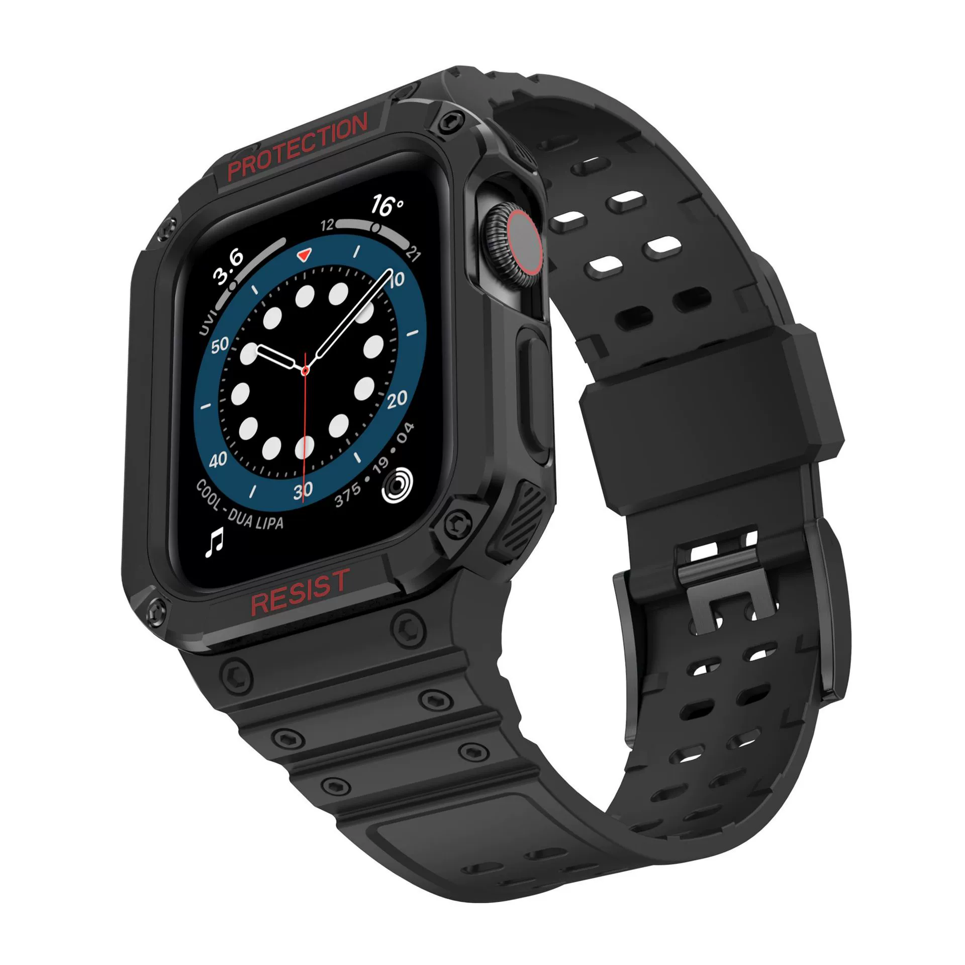 Соответствующие ремешки для Apple Watch IWATCH98765432, чувствительный силикон тибетский, оптом TPU+PC корпус