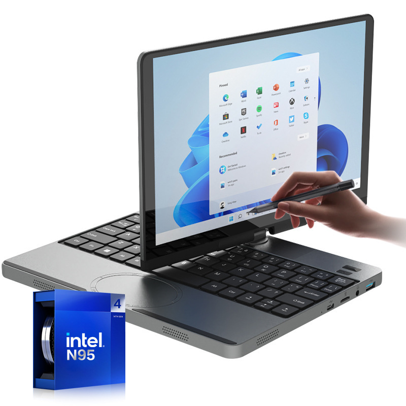 【Cross-border Exclusive Supply】Styjo HL105R 10.5inch Touchscreen 2-in-1 Mini Handheld Laptop 【Cross-border Exclusive Supply】Styjo HL105R 10.5inch Touchscreen 2-in-1 Mini Handheld Laptop