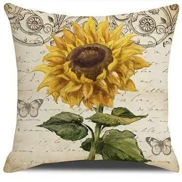 2024 estilo explosivo transfronterizo abeja festival flor linda funda de almohada Amazon lino impreso mesa de sala de estar bandera dormitorio image 17