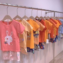 正品儿童T恤男童宝宝童装2025新款夏装女童短袖上衣吸湿排汗小童