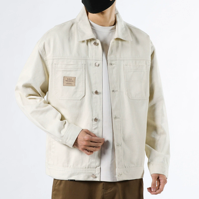 Spring autumn denim cotton jacket, 2026 years, oversize