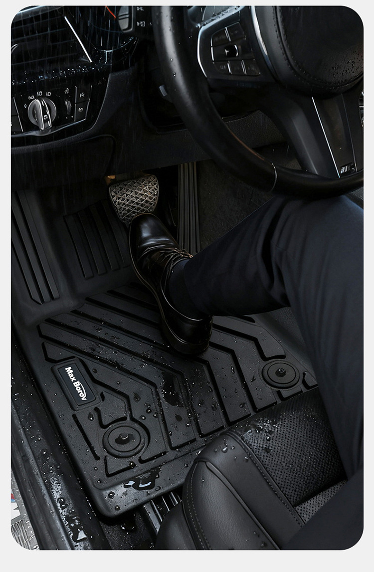 Suitable for Audi Tpe Car Floor Mats A6La4Lq5La3A5La7L Two- and Three-Box Models Q3Q6Lq5Q7Q8 Car Floor Mats E