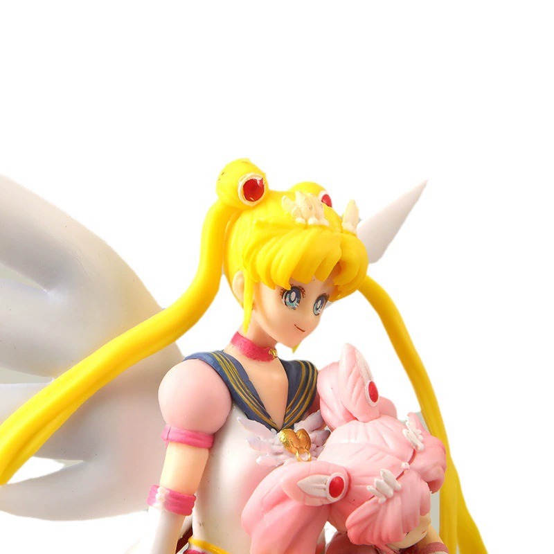 14cm Beauty Warrior Figure Anime Cartoon Moon Hare Bunny Doll Toy Ornament Trendy Toy Wholesale