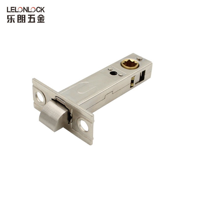 Le Lang puerta mayorista accesorios de hardware puerta de inodoro cerradura de cobre cerradura pequeña llave de cerradura puerta de madera cerradura de lengua única