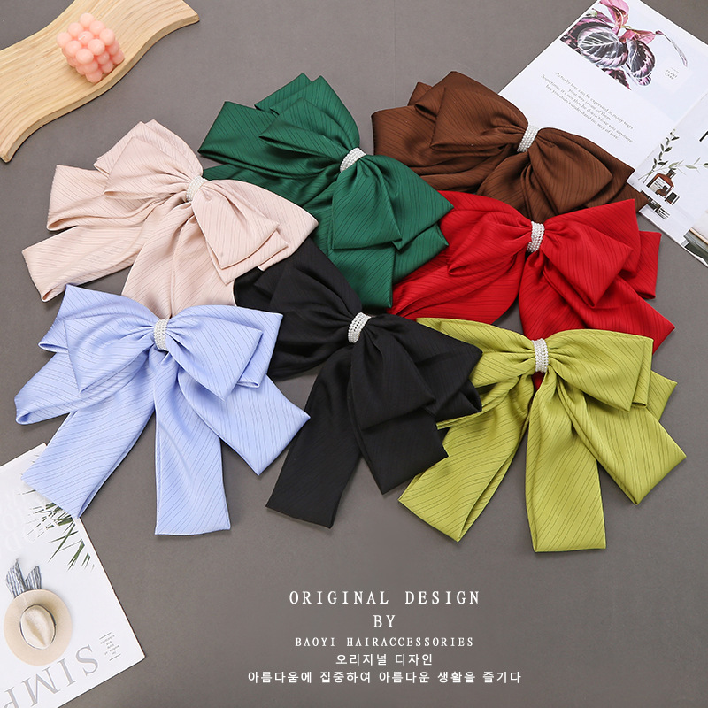 Women's Retro Bow Knot Cloth Hair Clip display picture 2
