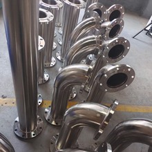 不锈钢分水器地暖分水器水表立柱大流量水器内外家用冷热水分流器