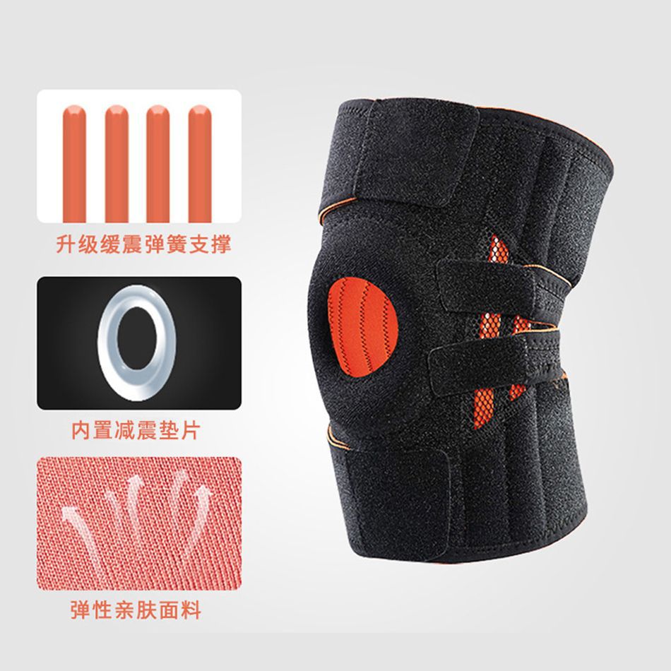 Rodilleras deportivas especiales con correa de rótula para saltar, equipo de protección de rodilla de fitness profesional femenino, cubierta protectora, fijación de menisco