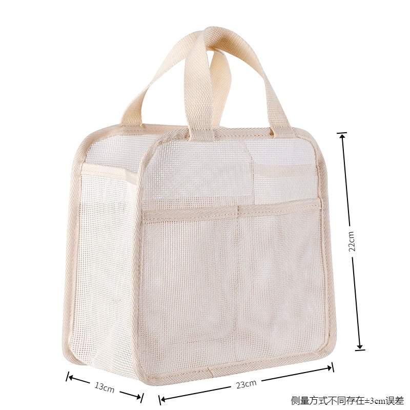 Korean woven handheld purse, storage bag for gym, cosmetic bag, shoulder bag