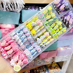 醜い萌えかわいいヘアクリップ漫画三麗カエルのクロミカダッククリップ女性のサイドクリップ前髪クリップの髪飾り