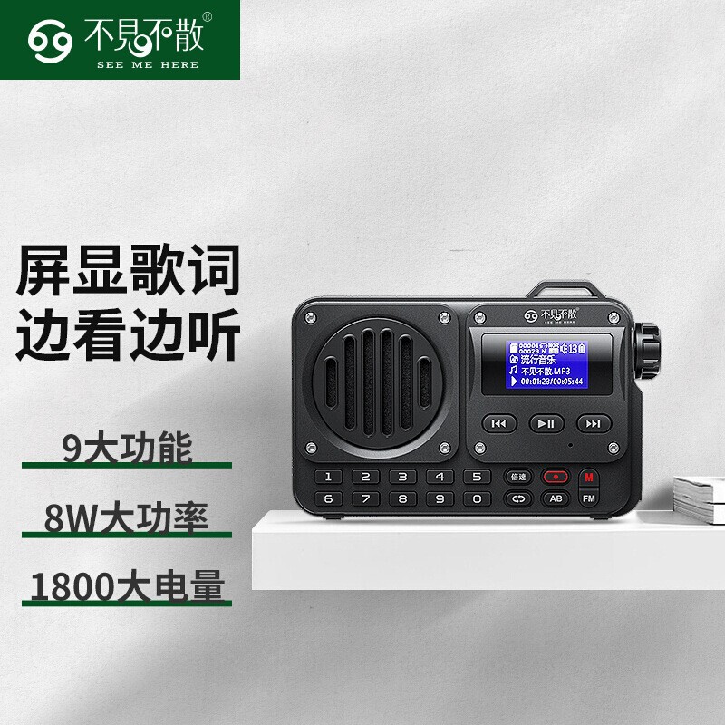 散り散りにならないBV800無線bluetoothスピーカーは、携帯ラジオの中国語歌詞にカードを入れることができます。|undefined