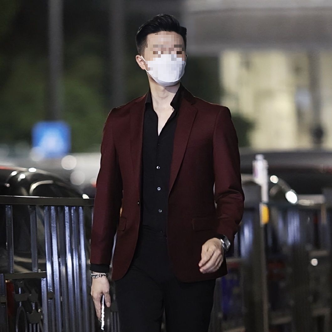 秋装感休闲小西装外套男士修身单西上衣英伦风男装单件西服热卖
