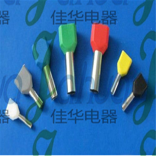TE7508 Pre-insulated End Double Tube TErminal Cold-pressed TErminal Pin Tube Connector