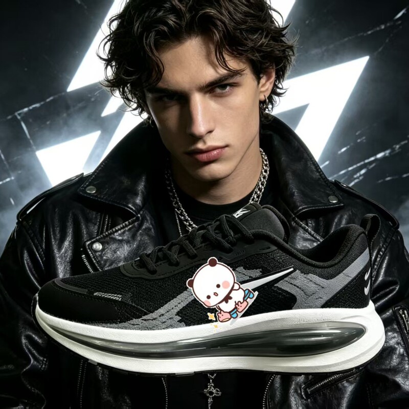 Original Nike Vomero 18 Sneakers with Mesh Upper and Swoosh Design, Soft-Soled Casual Sports Shoes for Men and Women Original Nike Vomero 18 Sneakers with Mesh Upper and Swoosh Design, Soft-Soled Casual Sports Shoes for Men and Women