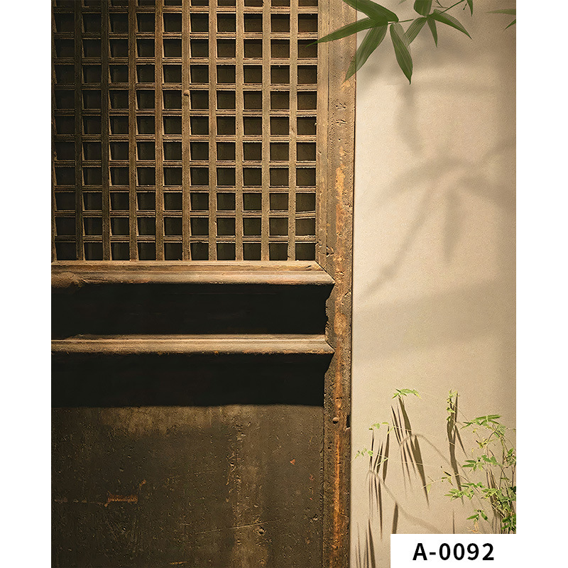 直播间背景布背景墙国风新中式3D立体壁纸幕布场景布置茶室屏风庄|undefined