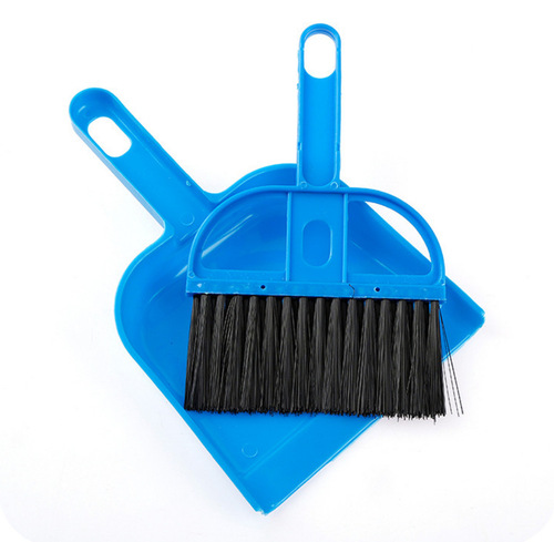 Candy color mini desktop cleaning brush, desktop computer keyboard brush, small broom, dustpan and shovel set