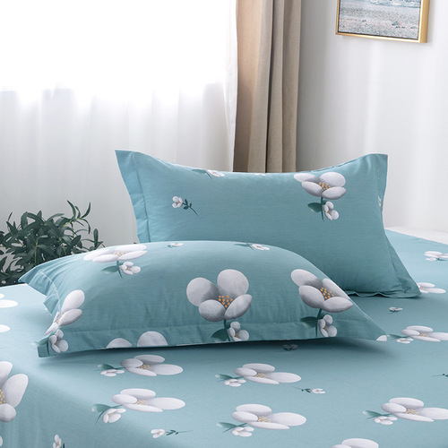 Cotton Pocket Pillowcases, Pure Cotton Envelope Style Pillowcases, Pillow Core Covers for Single Pillows, Student Dormitory, Factory Wholesale