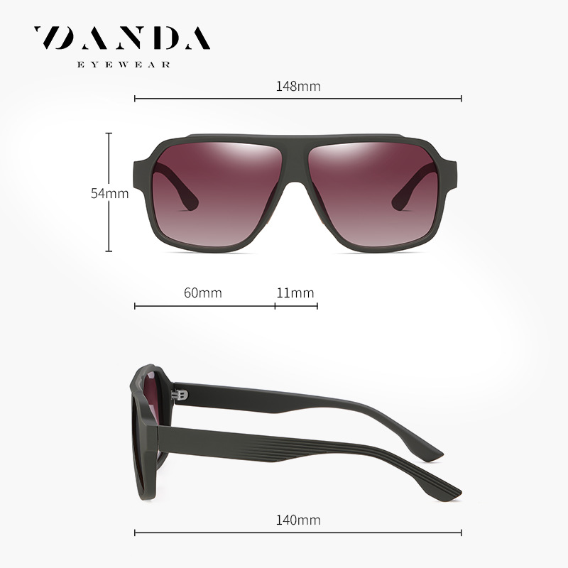 Venta caliente transfronteriza polarizador S11105 gafas de sol europeas y americanas para hombres conducción al aire libre nuevas gafas de sol polarizadas TR