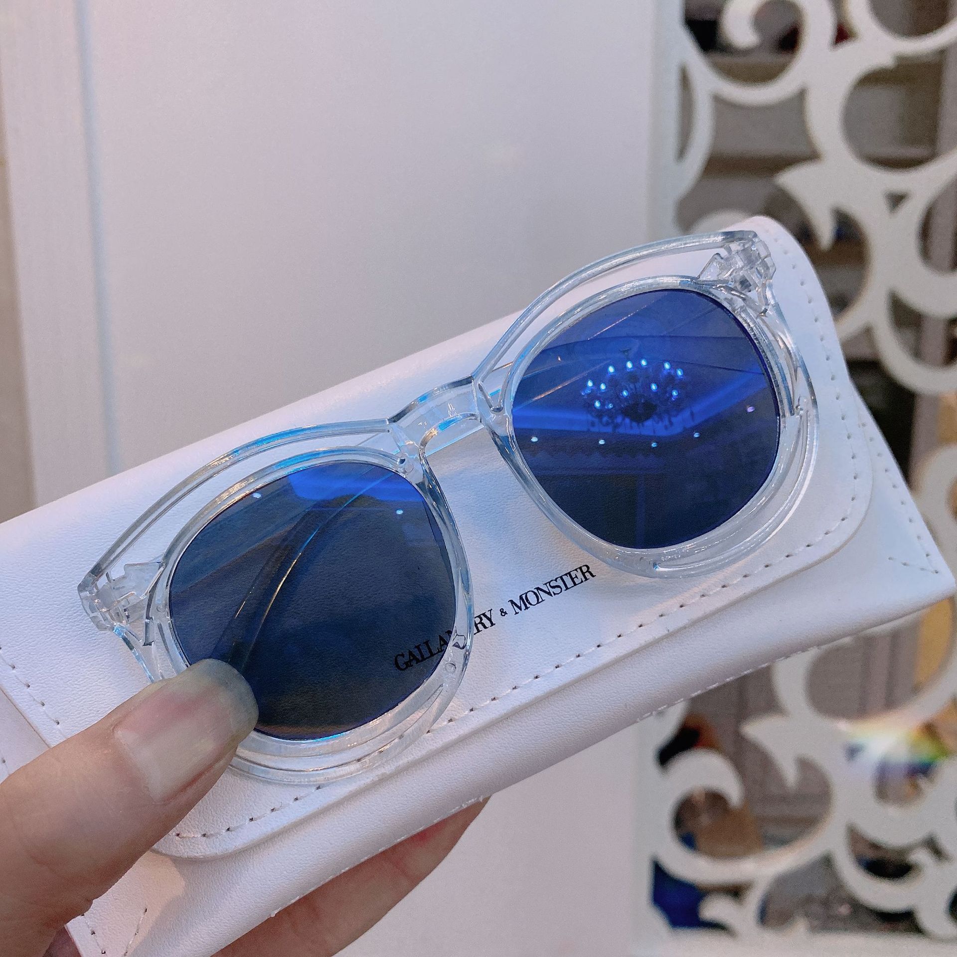 PC, UV400 Protection Lens Material Round Frame Glasses Style Outdoor, Sports, Fishing Occasion Simple Style Round PC UV400 Protection Round Frame Full Frame Kids Sunglasses