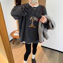 ��ɫԲ�쳤�俨ͨ��֯��Ů2025�����¿���ɰٴ�����ë��G122210
