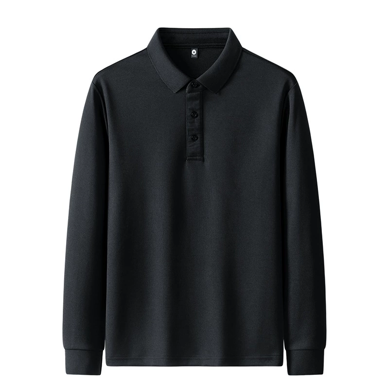 Модная осенняя футболка с длинным рукавом, polo, (Cross-border торговля)