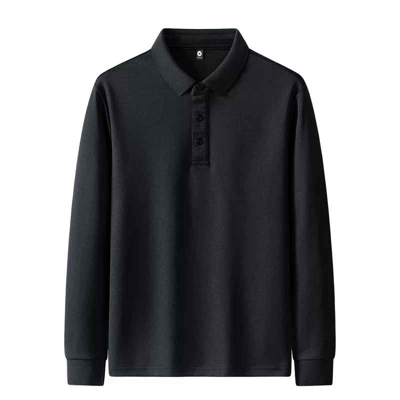 Модная осенняя футболка с длинным рукавом, polo, (Cross-border торговля)