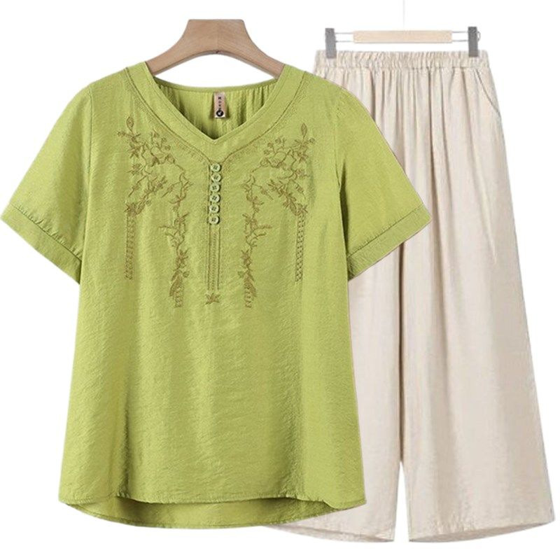 079 # 노란색 바지 (세트)